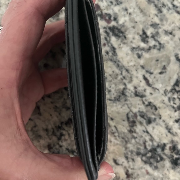 YSL soft lambs leather card hold with silver logo. Has some wear on it. 👀at pic - Picture 3 of 6